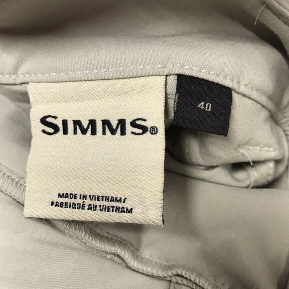 NWT SIMMS Challenger Short Men 40 Khaki Performance Fishing UPF 50+ - Picture 5 of 14